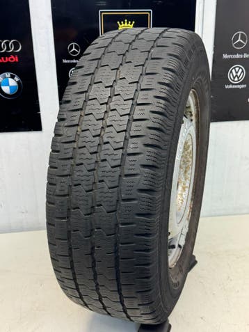 1 stuk 235/65R16C inch stalen velg met All-Seasonsband 6x130, Gebruikt, 16 inch, Banden en Velgen, 235 mm