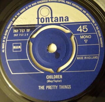 vinyl single 7 inch - The Pretty Things - Children, Cd's en Dvd's, Vinyl Singles, Verzenden, Zo goed als nieuw, 7 inch, Overige genres