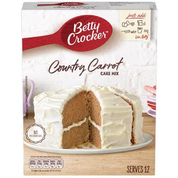 Betty Crocker Carrot Cakemix 425g, Verzenden, Nieuw