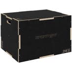 Plyo-Box/Springbox, Robuust, 61 X 51 X 41 Cm, Zwart, Handvat, Verzenden, Nieuw