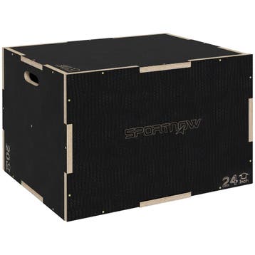 Plyo-Box/Springbox, Robuust, 61 X 51 X 41 Cm, Zwart, Handvat, Verzenden, Nieuw