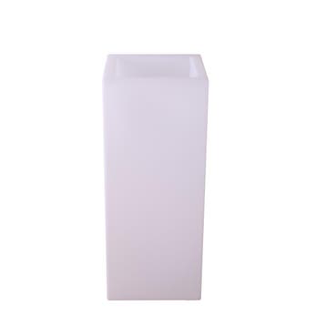 Oplaadbare Bloempot 90 cm LED RGB incl. Afstandsbediening -, Tuin en Terras, Kunststof, Minder dan 50 watt, Nieuw, Ophalen of Verzenden