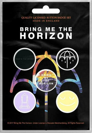 Bring Me the Horizon button Thats The Spirit official merch, Ophalen of Verzenden, Nieuw, Gebruiksvoorwerp