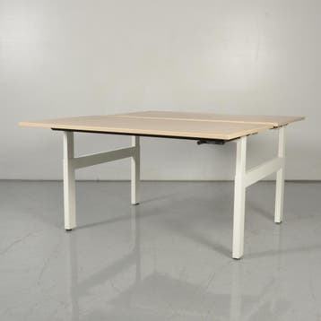 Benchwerkplek Ahrend Balance - Eiken napoli blad - 140 x 80, Ophalen of Verzenden, Nieuw