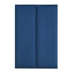 Gestoffeerde wandpanelen Carpino set van 2 fluweel 90x30 cm, Doe-het-zelf en Verbouw, Verzenden, Nieuw
