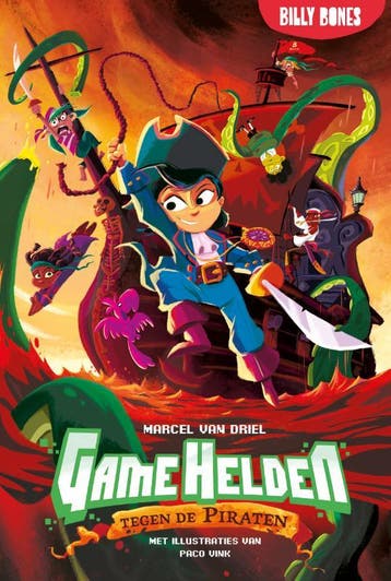Game Helden Tegen De Piraten | Marcel Driel | Nieuw, Boeken, Kinderboeken | Jeugd | onder 10 jaar, Ophalen of Verzenden, Nieuw