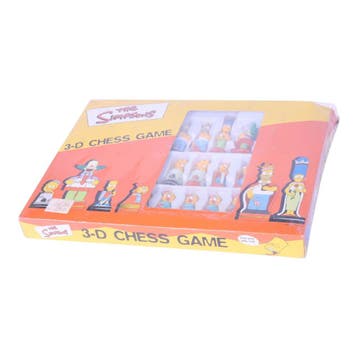United Labels The Simpsons 3D Schaakspel (Nieuw), Hobby en Vrije tijd, Gezelschapsspellen | Bordspellen, Verzenden, Nieuw