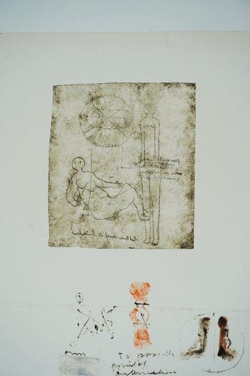 Anton Heyboer (1924-2005) - geen titel, Antiek en Kunst