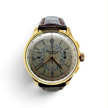 Breitling - Premier - cronografo in oro giallo 750 - Unisex, Nieuw