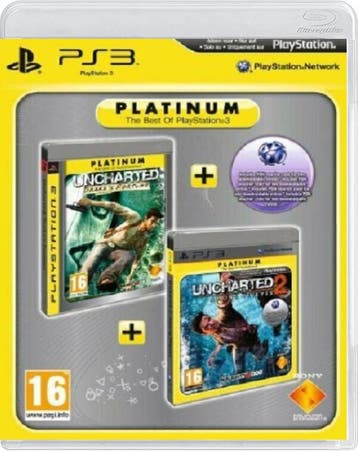 Uncharted Drakes Fortune + Uncharted 2: [PS3], Spelcomputers en Games, Ophalen of Verzenden, Nieuw