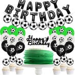 Voetbal taart topper en cupcake set Goal, Verzenden, Nieuw, Overige typen