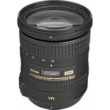 Nikon AF-S DX NIKKOR 18-200mm f/3.5-5.6G II ED VR Zoom Lens, Verzenden, Zo goed als nieuw