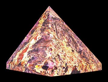 14,2 kg Grote Auralite 23 & Super Seven Crystal Pyramid - 25