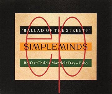 cd single - Simple Minds - BALLAD OF THE STREETS CD AUSTR..., Verzenden, Zo goed als nieuw, Pop