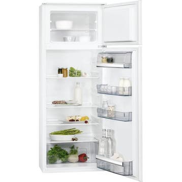 AEG SDB614F1AS combi-koelkast Ingebouwd 218 l Wit, Witgoed en Apparatuur, Ophalen of Verzenden, Nieuw, 160 cm of meer