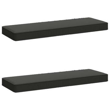 vidaXL 2-delige Bankkussens VUGHT 2 pcs 100% Polyester, Verzenden, Nieuw