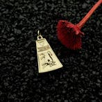 8 karaat Sterrenbeeld Stier hanger. (Hanger of bedel), Ophalen of Verzenden, Gebruikt, Goud, Overige merken