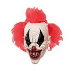 Horror Clown masker  met Punk haar, Hobby en Vrije tijd, Feestartikelen, Verzenden, Nieuw