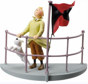 Tintin - 2011 LÉtoile mystérieuse- Scène cube :, Nieuw