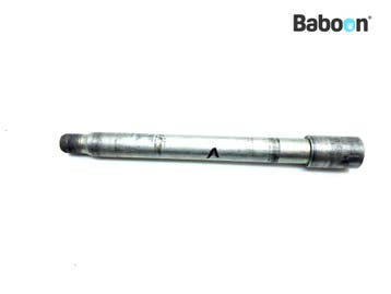 Voorwiel As Yamaha XT 1200 Z Super Tenere 2010-2011 (XT1200, Motoren, Onderdelen | Yamaha, Verzenden, Gebruikt