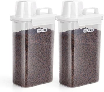 Voerton - Voedselcontainer - Voercontainer - 2,5L - Transpar, Verzenden