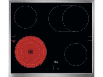 AEG TA64RA07XB - Ingebouwd 60 cm Keramisch 4 zone(s) - Zwart, Verzenden, Zo goed als nieuw