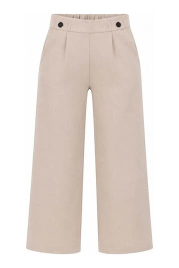 JDY Broek in maat XL Beige, JDY, Verzenden, Zo goed als nieuw, Beige