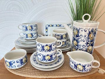 Villeroy & Boch - Koffieservies - Porselein - Muster Cadiz