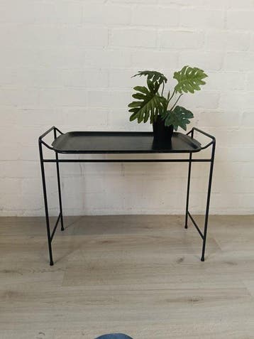 Silva - Bijzettafel - Metaal, Hout