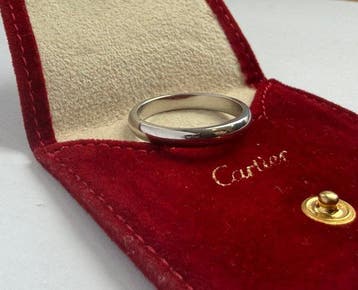 Cartier - Ring Platina, Nieuw