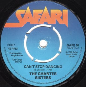Chanter Sisters - Cant Stop Dancing, Ophalen of Verzenden, Gebruikt