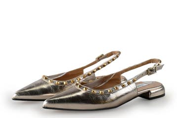 Notre-V Slingbacks in maat 38 Goud, Notre-V, Overige kleuren, Verzenden, Zo goed als nieuw