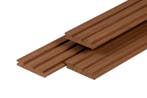 Thermo wood Vuren Zweeds rabat / ayous triple rhombus gevel, Ophalen of Verzenden, Nieuw, 180 tot 250 cm, Planken