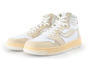 Genesis Hoge sneakers in maat 45 Wit, Verzenden, Wit, Genesis, Sneakers of Gympen