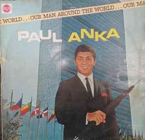 LP gebruikt - Paul Anka - Our Man Around The World, Verzenden, Zo goed als nieuw, Overige formaten