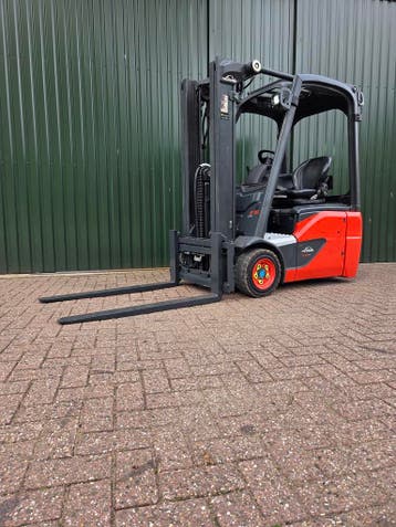 Linde E16 Elektrische Heftruck BJ 2020 Triplex Sideshift, Linde, Heftruck, Ophalen of Verzenden, 1000 tot 2000 kg
