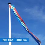 NR 402: Wimpel Groningen-300cm met stokje, Diversen, Vlaggen en Wimpels, Nieuw