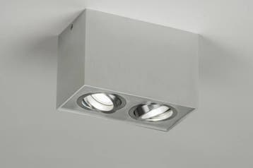 Rietveld Spots - Aluminium - Geschuurd Aluminium, Metaal, Al, Verzenden, Nieuw