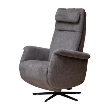 Relaxfauteuil + sta op stoel Comfora Frank in Stof, Minder dan 50 cm, Minder dan 75 cm, Stof, Nieuw