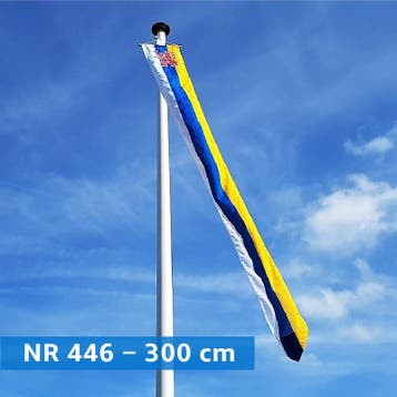 NR 446: Wimpel Limburg-300cm met stokje, Nieuw