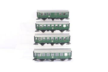 Fleischmann H0 - 5090/5091 - Modeltrein personenwagen (4) -, Nieuw