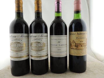 1979 x2 Chateau Kirwan, Chateau Larmande & Vieux Chateau, Verzamelen, Nieuw