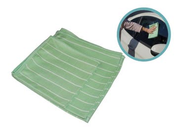 Aqua Laser Bamboe Glasdoeken Set - 6-delig - Microvezel -, Verzenden