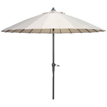 Garden Impressions Parasol Manilla 250 cm - ecru, Verzenden, Nieuw