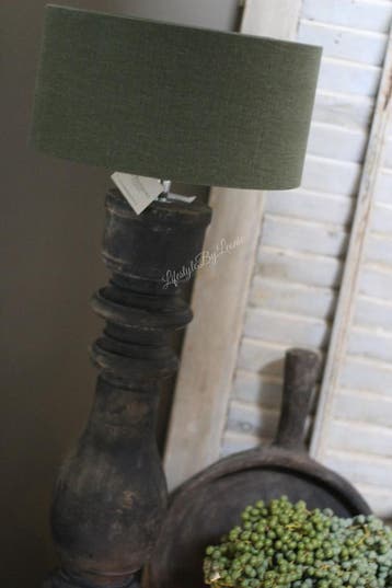 Aura Peeperkorn cilinder lampenkap Moss green 30 cm, Ophalen of Verzenden, Nieuw