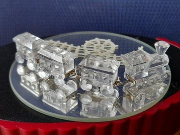 Beeldje - Train set - mini 193014 - Boxed + Certificate -