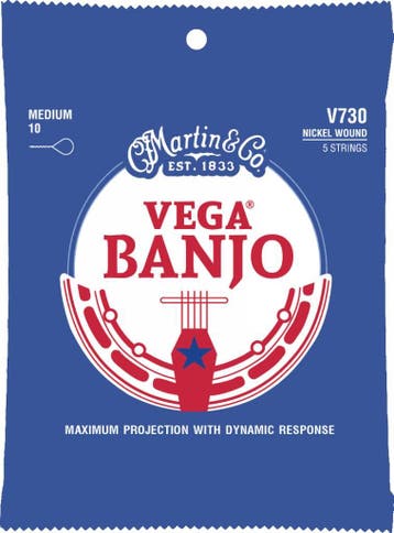 Martin V730 5-snarige banjo .010, Verzenden, Nieuw