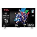 TCL 65C69K -  Inch 4K UHD QD-miniled 120Hz-144Hz Google TV, QLED, 120 Hz, Zo goed als nieuw, 100 cm of meer