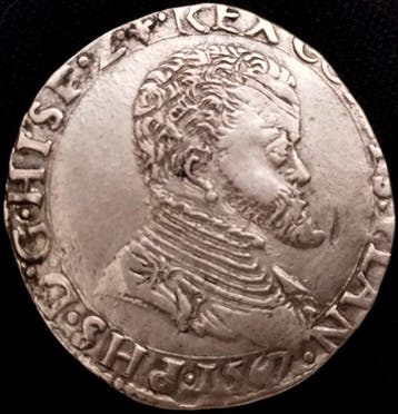 Spaanse Nederlanden, Brugge. Philip II (1556-1598). 1/5, Postzegels en Munten, Munten | Nederland