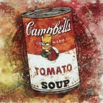 benny arte - Campbells Soup : Bart, no me gusta la sopa!